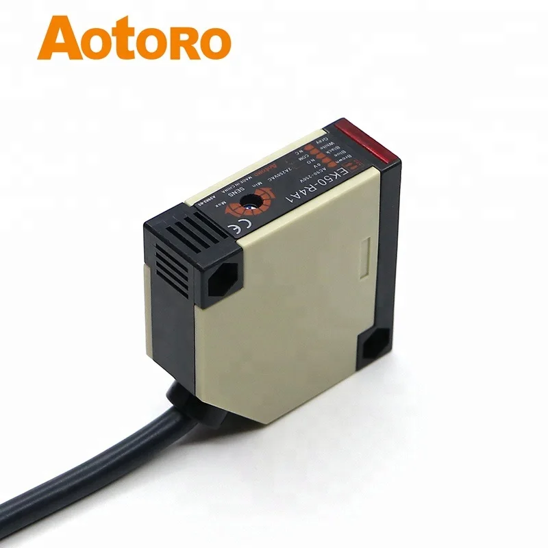 parking sensor EK50-R4A1 long distance photocell switch detect plastic