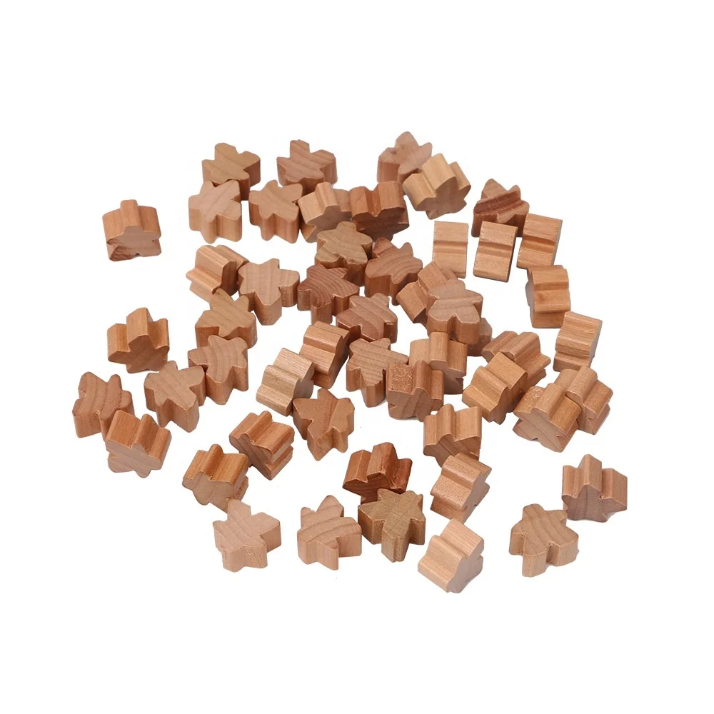 Wood Game Pieces And Board Game Counters Can Be Coloured PawnsPawn Tokens Boardgames