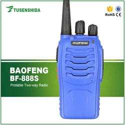 Горячая Распродажа, мини-рация BF 888S 5 Вт 16CH UHF, двусторонняя радиосвязь Baofeng BF888s
