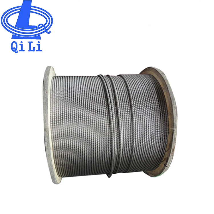 Anti-twisting Braided Galvanized Steel Wire Rope 12strand braided