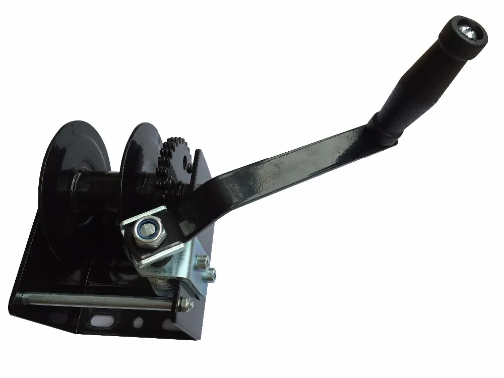 CE SGS approved manufacturing 1200lbs hand worm gear ratchet winch