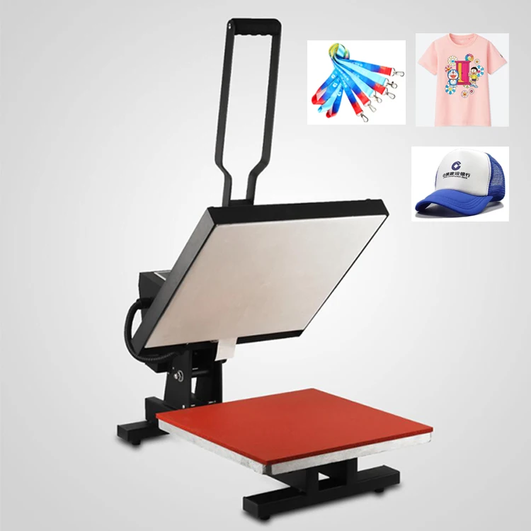 Guangzhou  38*38cm Flat Heat Transfer Machine 15*15 inch  Sublimation Iron Magnetic Press for T-shirt Fabric Bag Clothes Garment