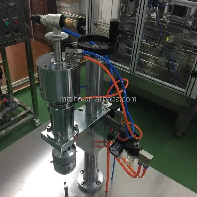 Стандарт CE полуавтоматический аэрозоль для наполнения и запечатывания и надувное линии