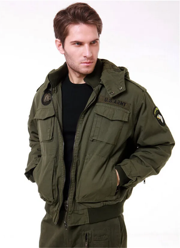 Winter Mens Air Force 1 Military Style Bomber Jackets
