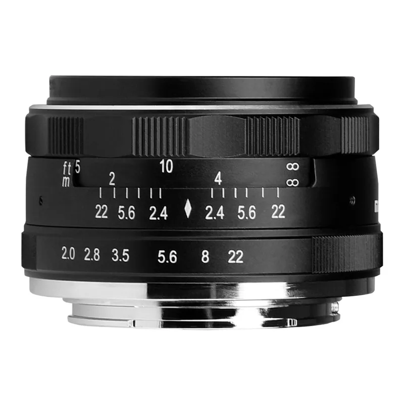 Meike 50mm F2.0 Large Aperture Manual Focus Prime  APS-C Lens for Sony E Mount Nex3/3N/5T/5R/6/7/A5000/A6000 Mirrorless Cameras