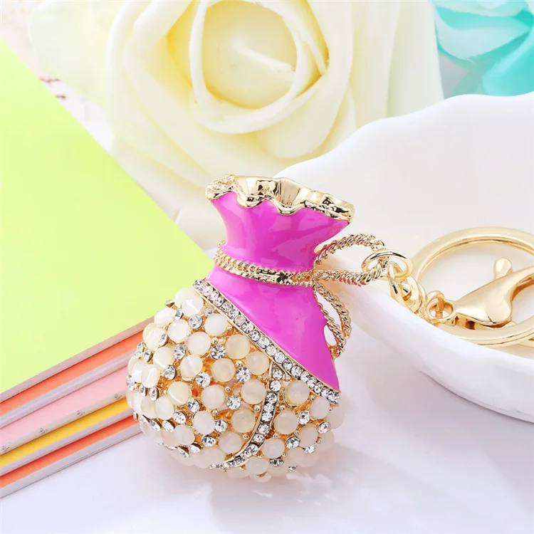 Милые брелоки для денег с кристаллами, женские милые аксессуары на сумки, брелоки для автомобильных ключей, игрушечные подарки