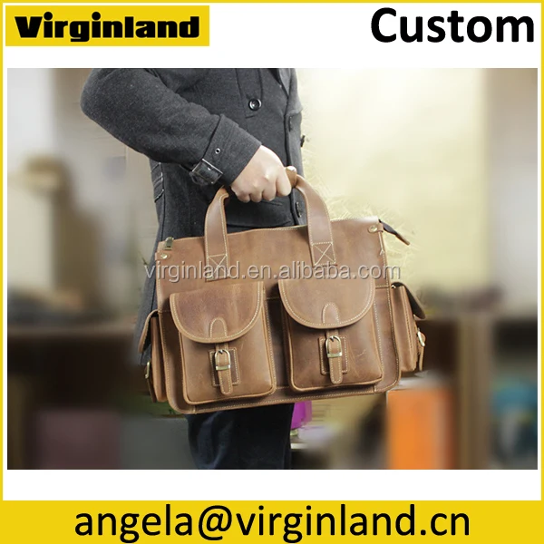 L1016 Business Bag Office Genuine Leather Men Bag New Arrival