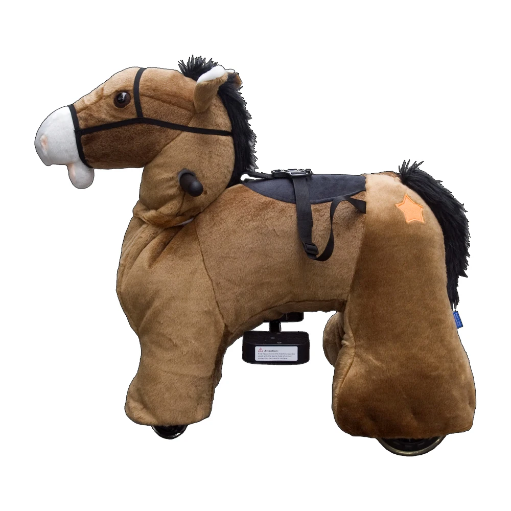 electronic animal baby ride on pony horse car