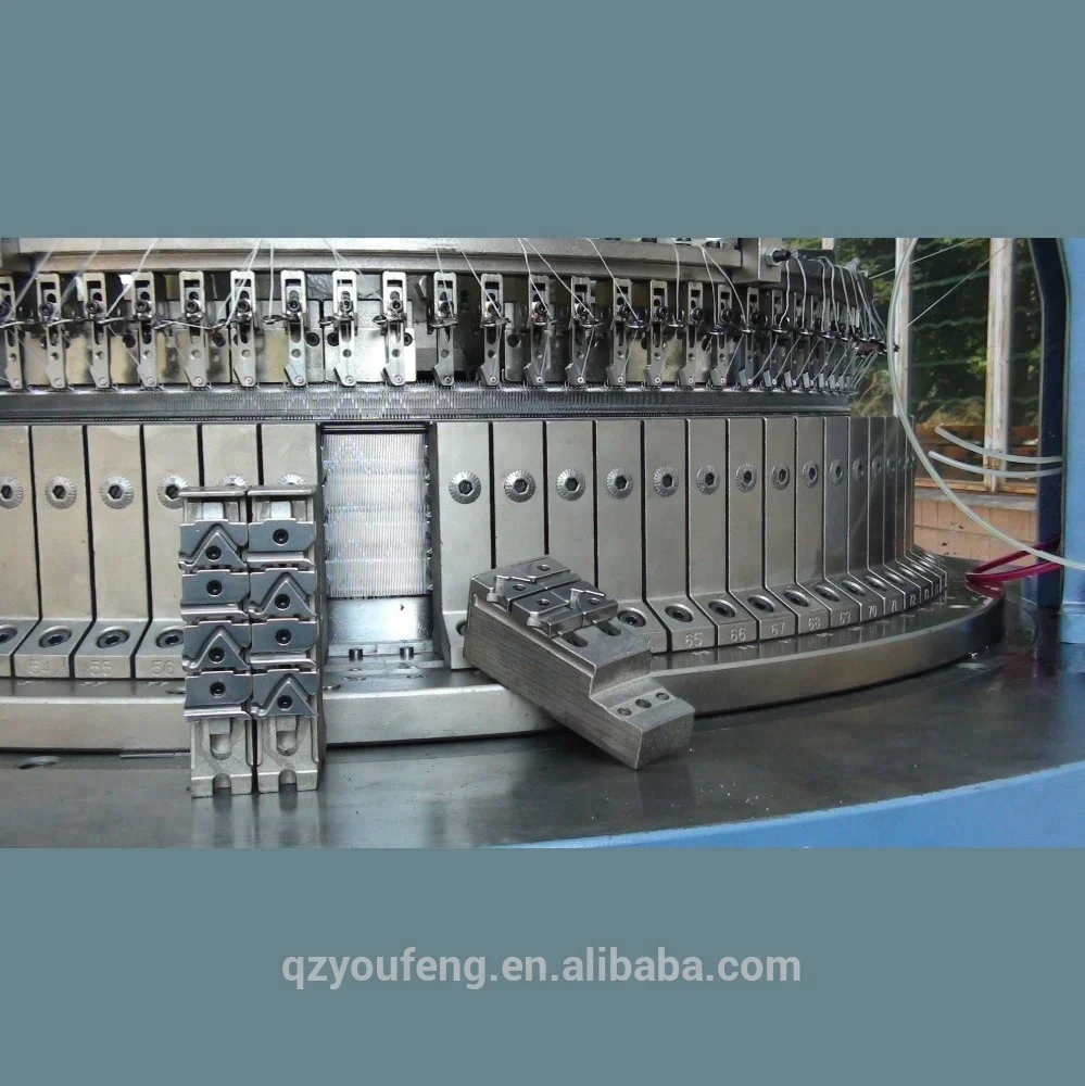 Двойная Джерси/блокировка/ребристая круглая вязальная машина