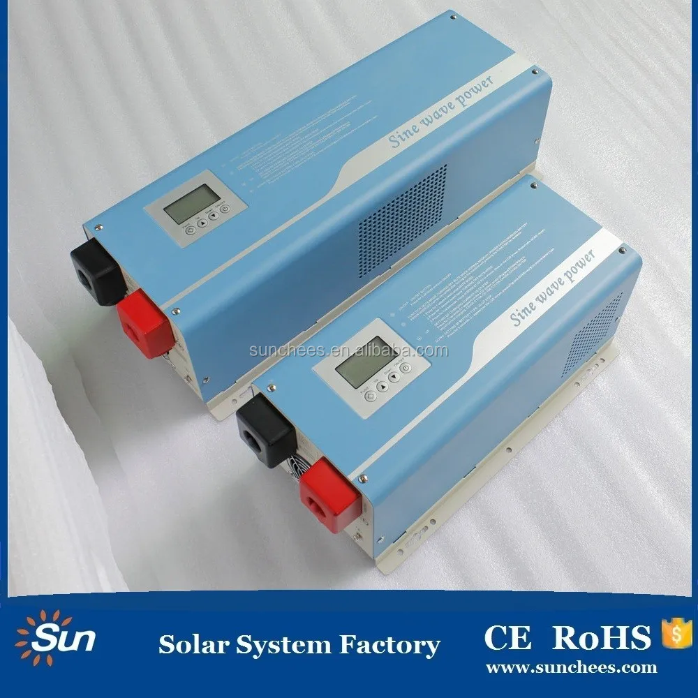 1kw hybrid solar inverter with charger off-grid battery charger inverter 110v 24v charger inverter