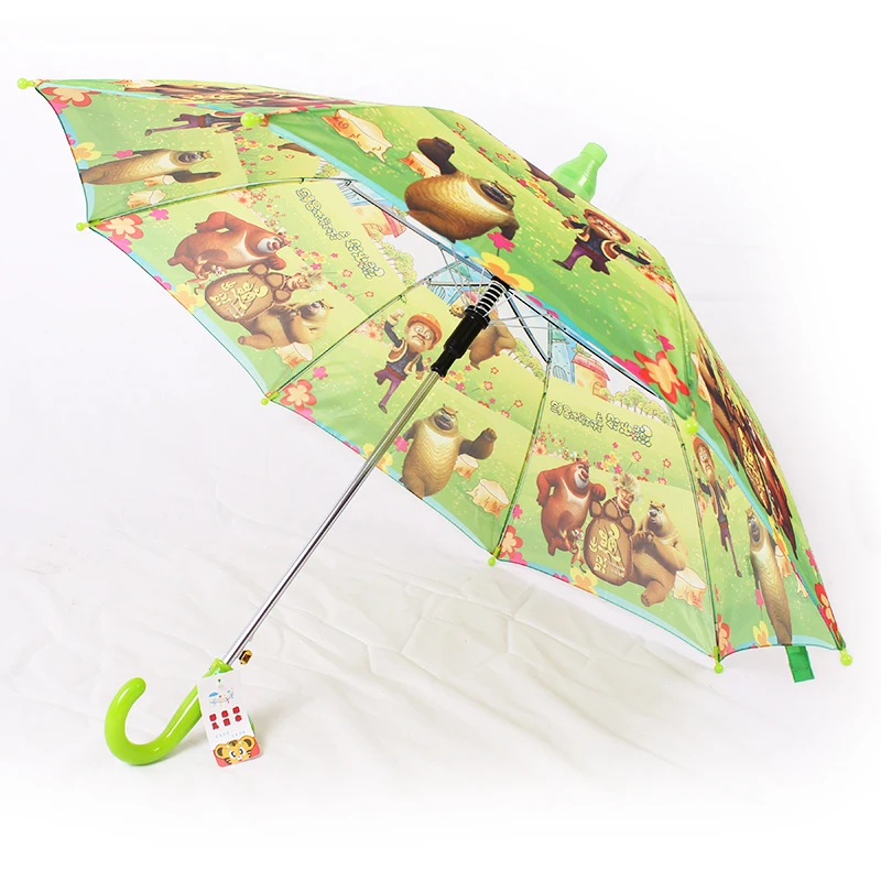 Cartoon Characters Outdoor Kids Umbrella For Promotional Use