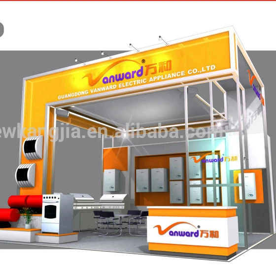 
European Standard aluminum trade show booth or exhibition stand 