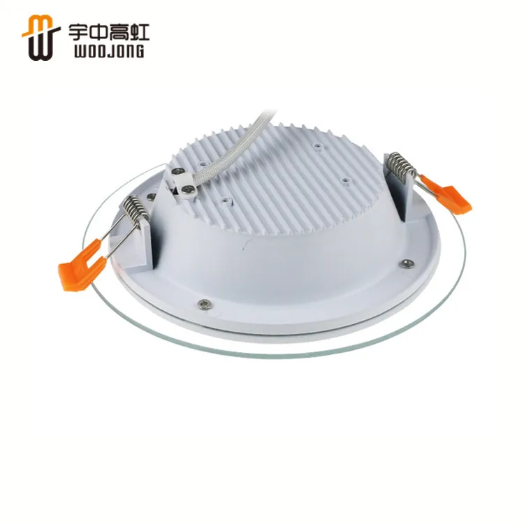 
Ultra-thin flat surface mounted lamp 18W square glass LED Downlight 