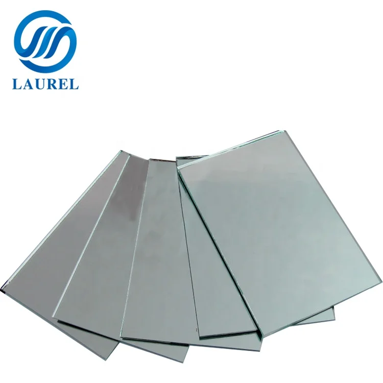 U grooved glass 5mm crystal  colored mirror glass wall building glass