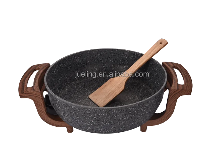 Round Marble Perfect Multifunction 32cm Electric Pizza Pan