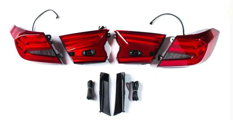 Auto Parts Car LED Tail Lights Smoke Tail Lamp For Honda Accord 2018 - 2020
