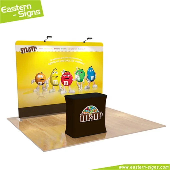 10ft Fabric Wall Aluminum Exhibition Booth Material China Exhibition Booth Design Exhibition Booth