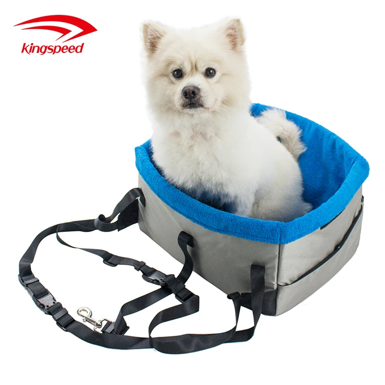 Comfortable Warm Fleece Padded Pet Dog Car Seat Booster Car Seat