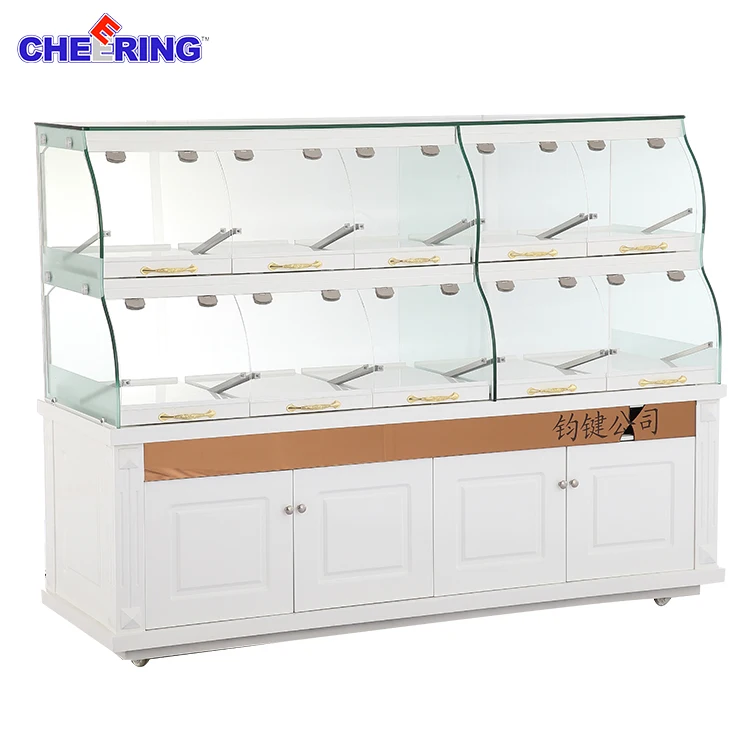 2019 New Design Air Cooling Cake Showcase With CE