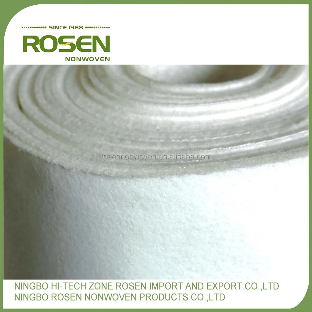 RS NONWOVEN tear resistant needle punch breathable industrial wool felt
