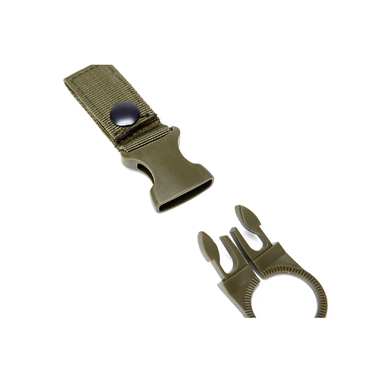 Portable Nylon Water Bottle Buckle Convenient Carrying Clip Plastic Hook Bottle Holder For Camping Hiking