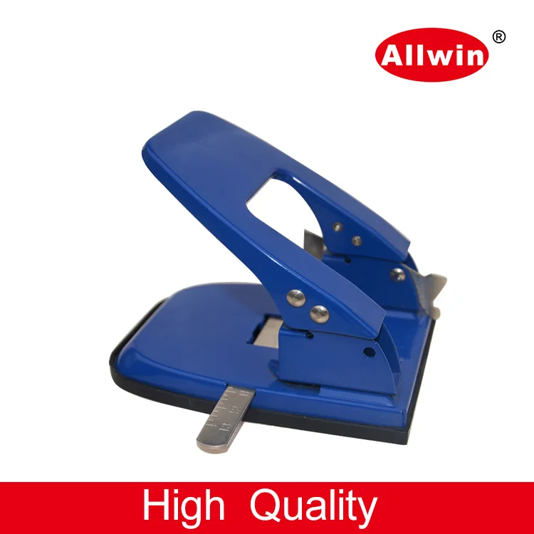 professional manufacturer metal puncher producing 2 hole paper punch manual hole puncher