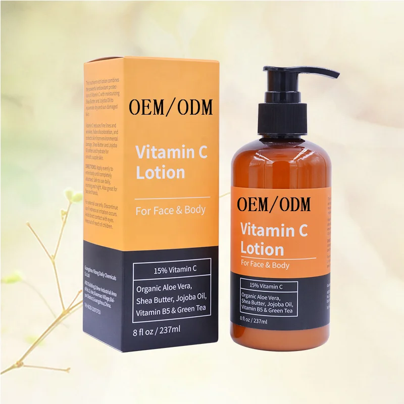 
Private Label Vitamin C Face Whitening Lotion Body Nourishing Cream 