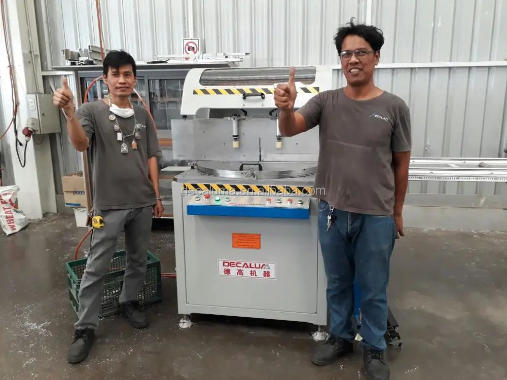 Universal End Milling Machine For Aluminum Profile End Face Milling Machine