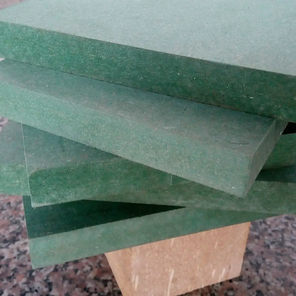 Green colour Water resistant MDF