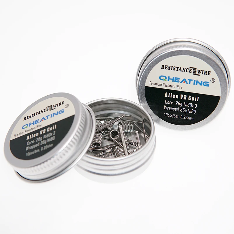 Заводская цена NI80 чужой v2 Электрический сопротивление нагрева vape катушки