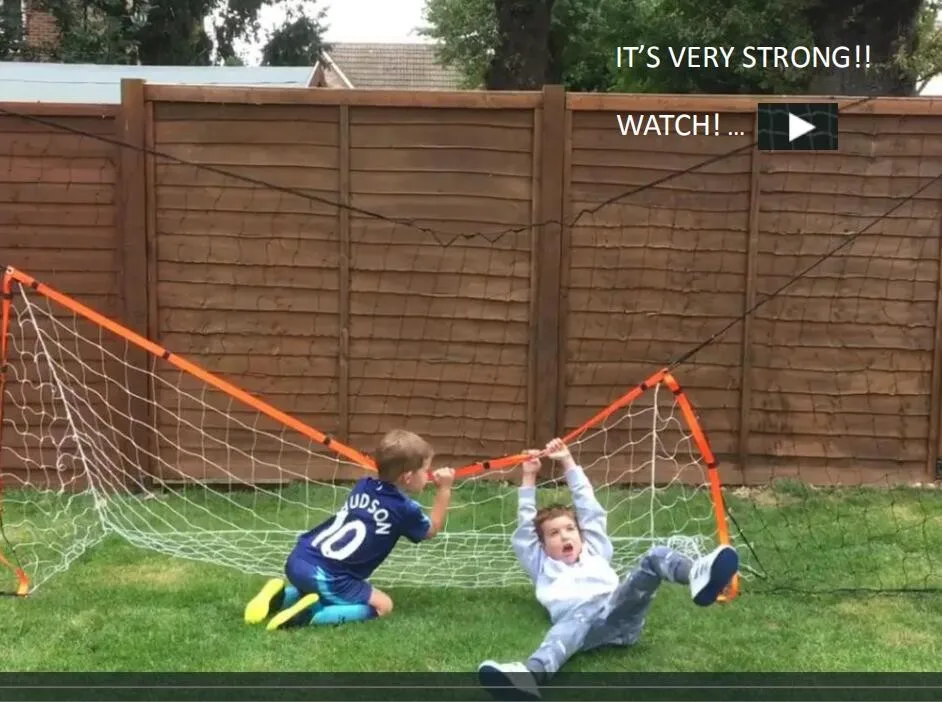 Rebound Soccer Goal for Practice