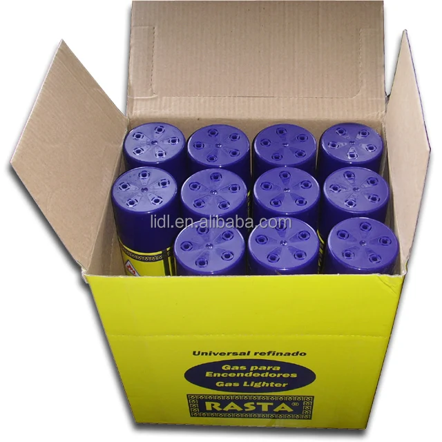 12 CAN power butane lighter gas / PREMIUM butane gas refill for lighters