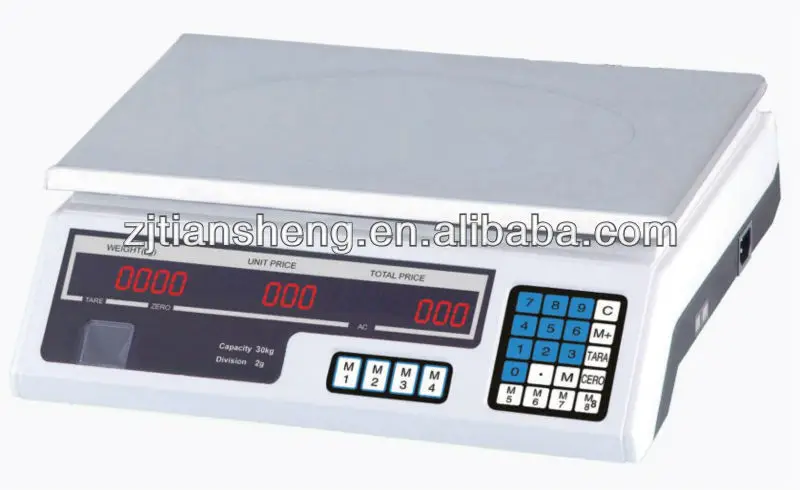 
40KG Tiansheng TS-802 price computing scale digital price scale 