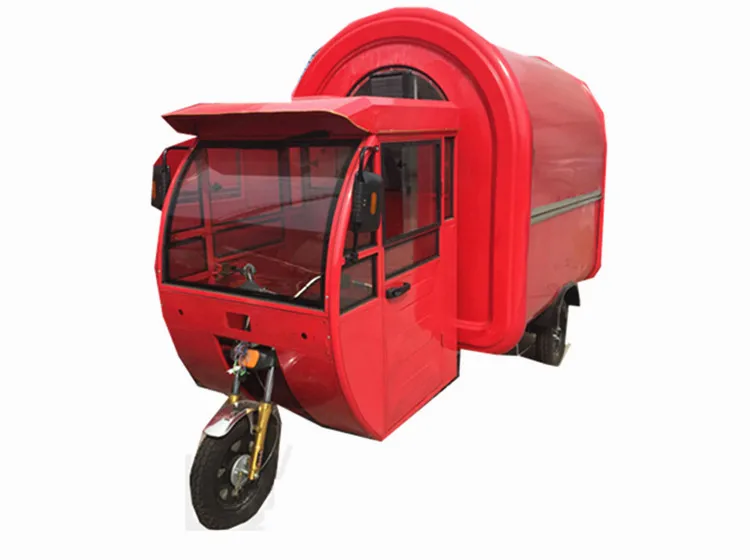 
New design motorcycle food ice cream cart truck 