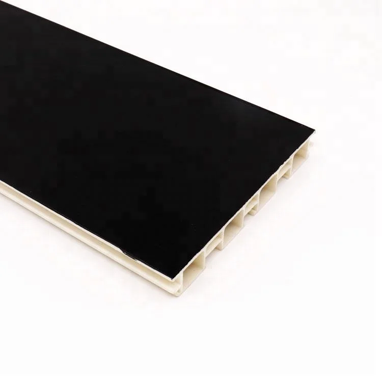 Aluminum finish PVC kitchen plinth plastic skirting board