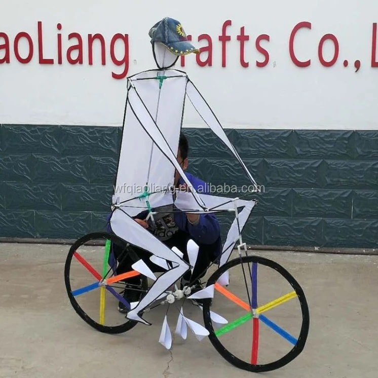 2018 new design bicycle kite bike kite for sale