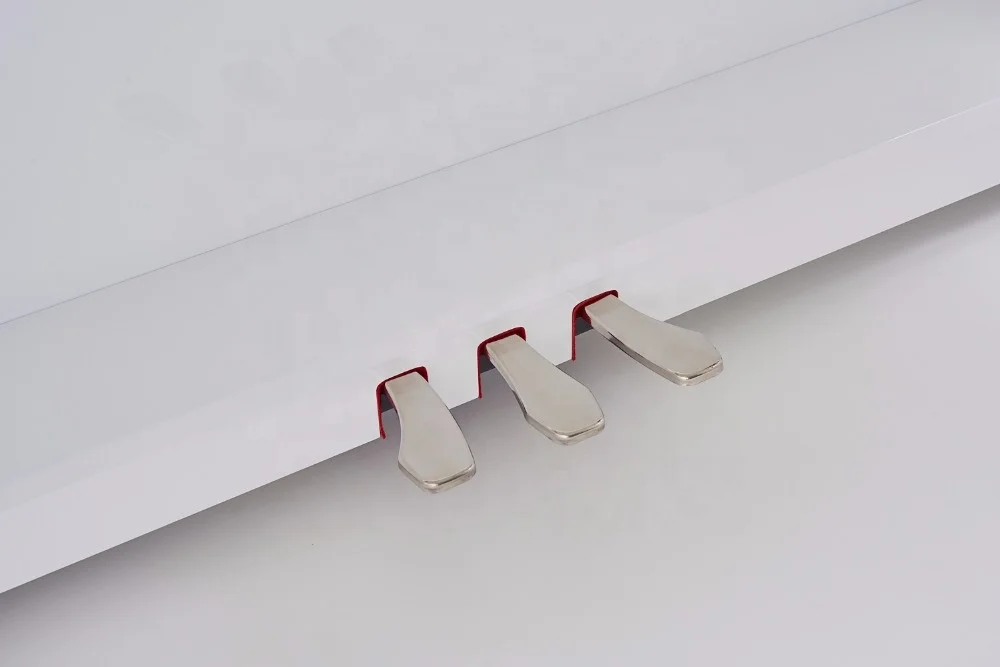 88 Keys Bluetooth Function White Polish Upright Digital Piano