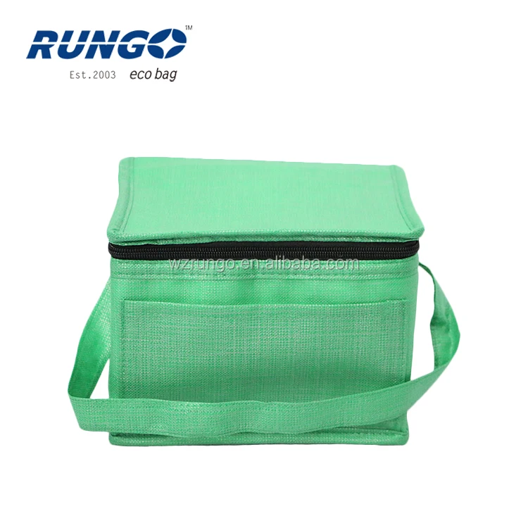 Reusable Outdoor Party Picnic Foods Drink Beer Fruit Insulated Non Woven Aluminium Foil Cooler Bag
