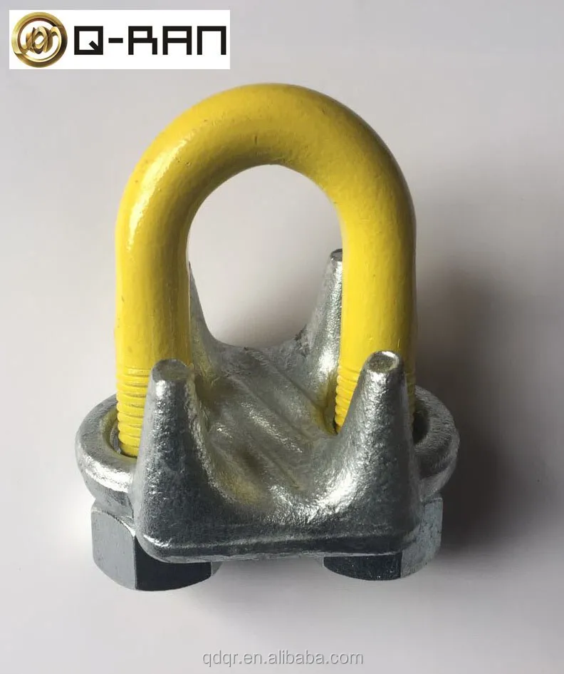 
Wire Rope Fittings Alloy steel Cable Connectors U Bolt Clamp 
