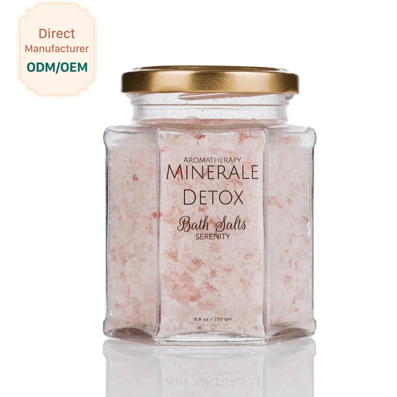 Fresh Smell Fragrance Natural Body Deep Clean Hot Wholesale Custom Spa Bath Salt