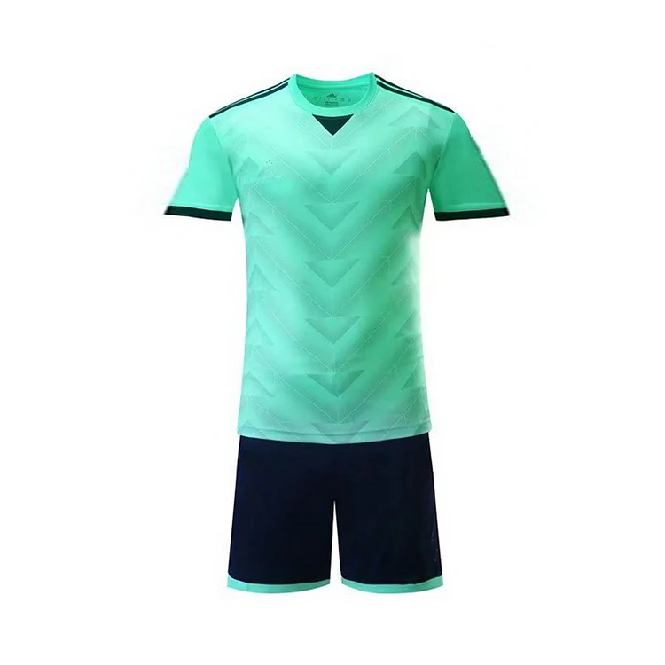 Customized Your Own Style Soccer Jersey Print Football Training Uniform Green Color of Sports Suits