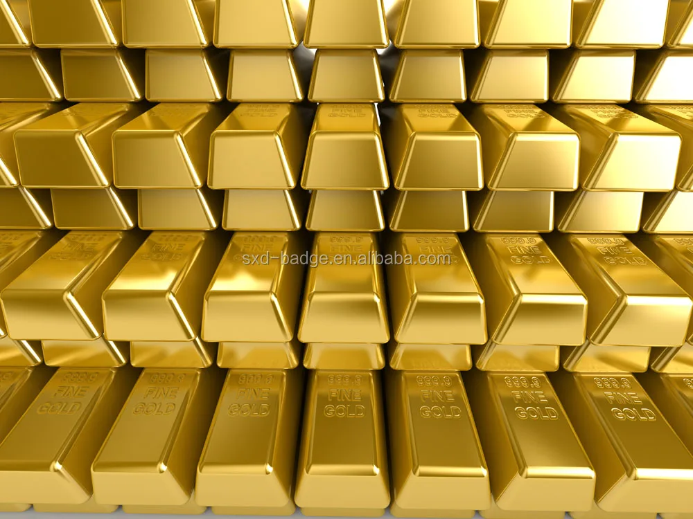 
New arrival 1oz gold plated tungsten bars with 24k gold layer 