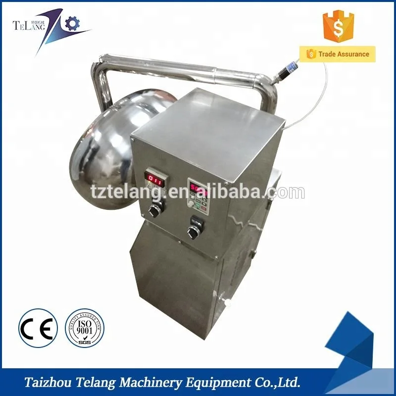 Super Quality Small Chocolate Enrobing Coating Machine with Spray System