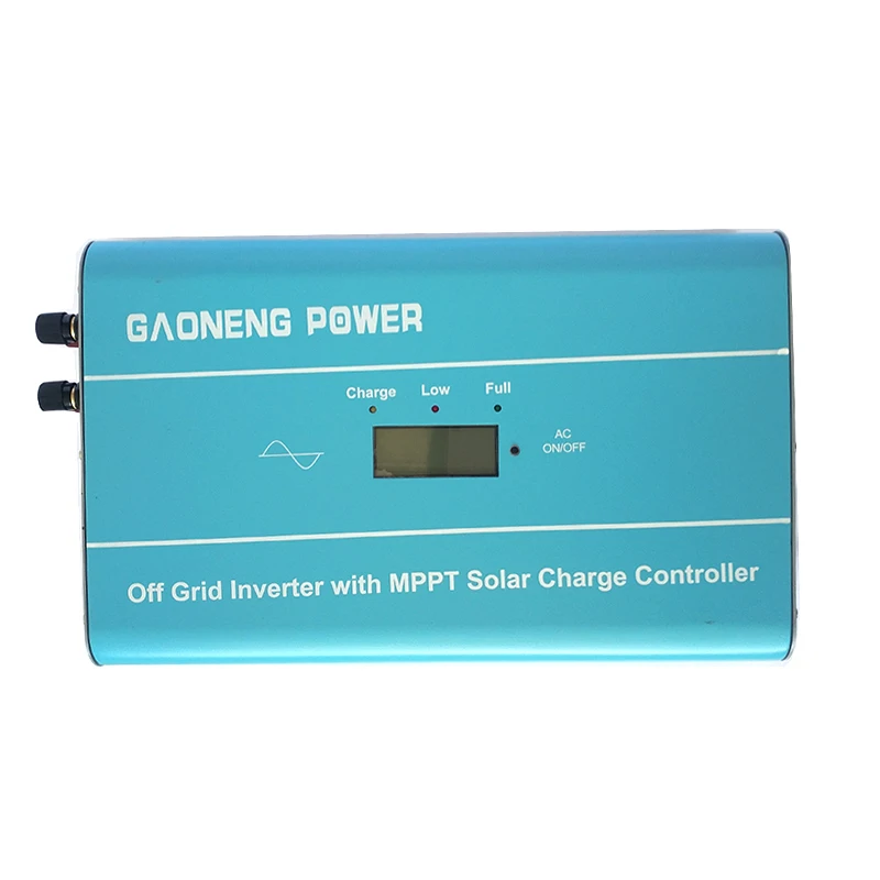 
Off grid/ Hybrid Pure Sine Wave Inverter with MPPT charger 1KW 12V 24V 40A 