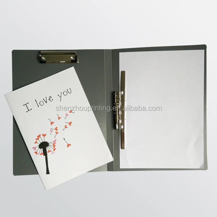 
new design PP plastic file folder/metal ring binder with booster 