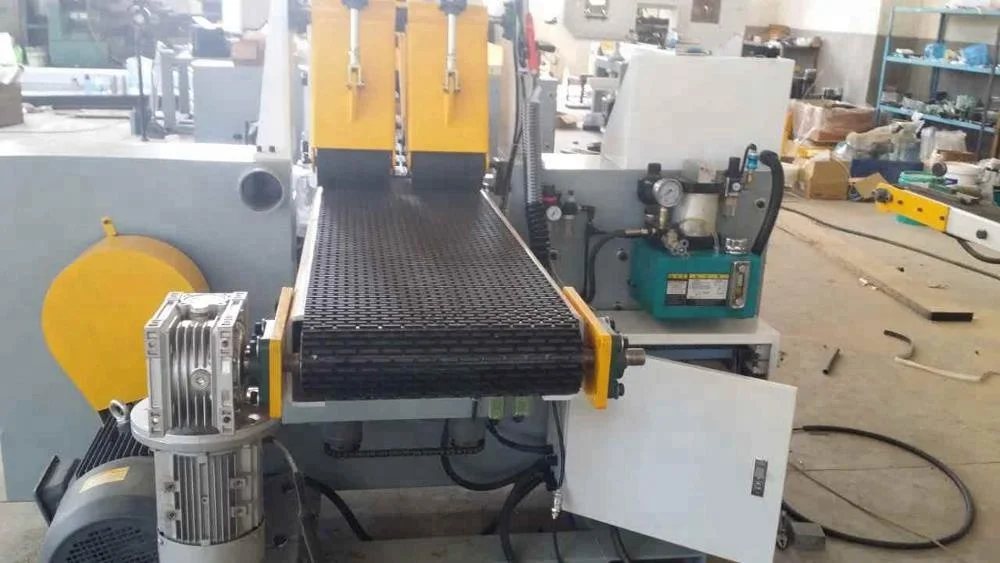 Wood cutting horizontal cnc band saw machine