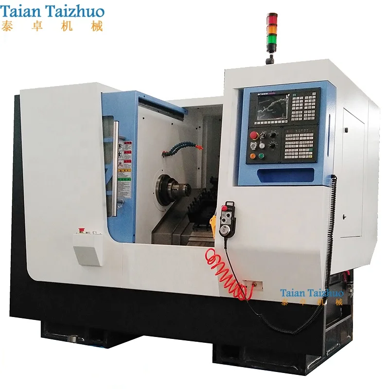 TCK40P Taiwan CNC Lathe Machine Price With Hydraulic Collet Chuck