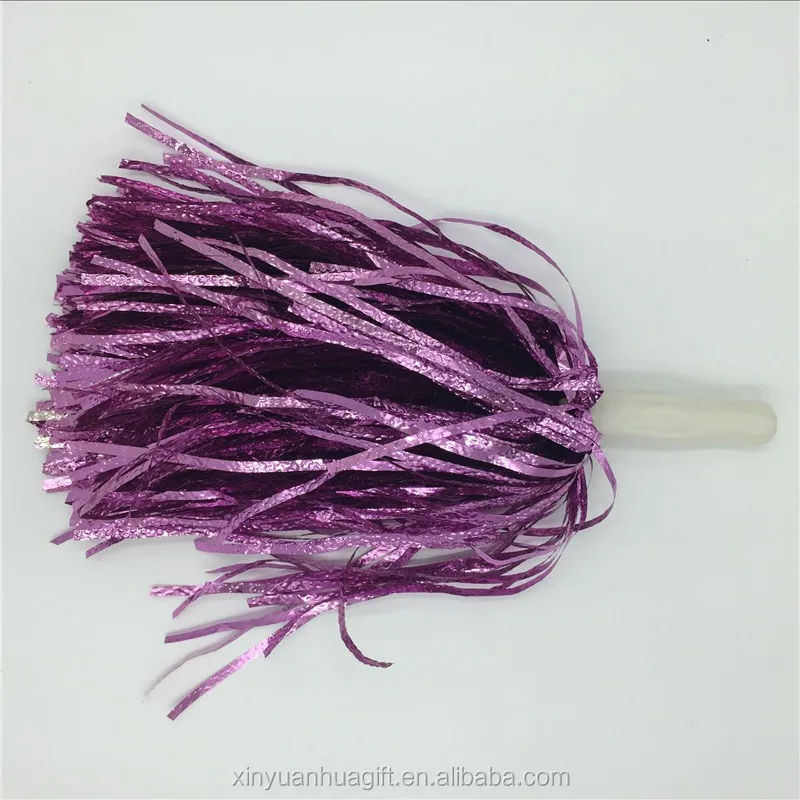 
Promotional Cheap Handles Acrylic Cheer Gifts Pom Pom Poms 