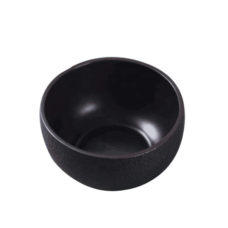 Черная керамическая чаша маття ручной работы оптом