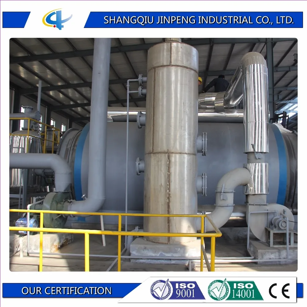 Pyrolysis plant Household plastic products making to oil machine